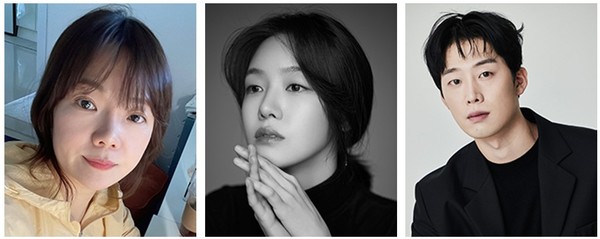(왼쪽부터) 영화감독 이은정, 배우 방민아(출처: 유본컴퍼니),배우 이가섭(출처:사람엔터테인먼트) [사진제공=제천국제음악영화제]