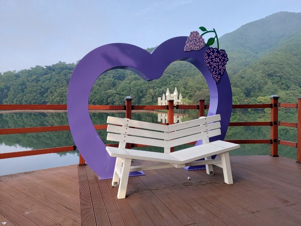 제천 의림지 비룡담 데크길