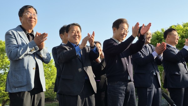 지난 4월 4일 제천 의림지 방문