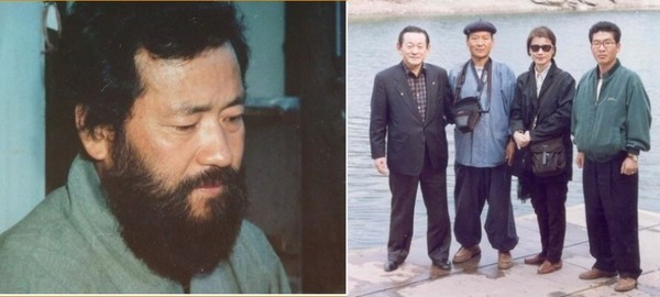  윤석열이 가장 먼저 접한 무속인 '무정'. 삼부토건 조남욱 회장과 여행 사진 왼쪽 두 번째가 '무정 '