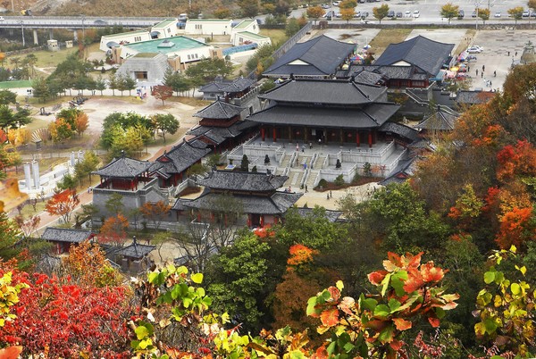                                                온달관광지 전경